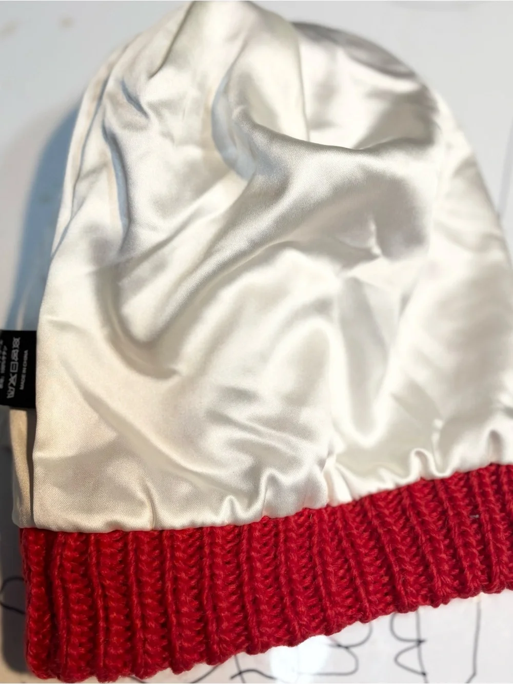 TOP-EX 100% Merino Wool Slouchy Pom Beanie